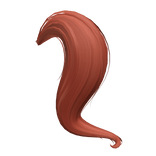 Cute Long Deep Orange Pony Tail