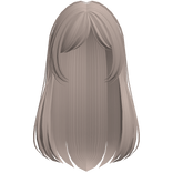 cute long full girly princess hair in milk brown