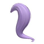 Cute Long Lavender Pony Tail