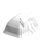 cute long white skirt chii