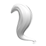 Cute Long White Tail