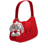 Cute Love Rabbit Red Bag
