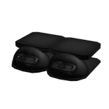 ୨୧ cute maid shoes with bow in black