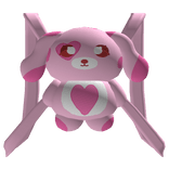 Cute Matching 1.0 Pink Dog Backpack!