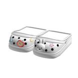 ꒰♡꒱ cute miffy bunny crocs shoes in white