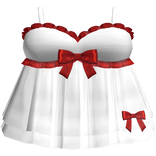 Cute Mini Christmas Babydoll Dress