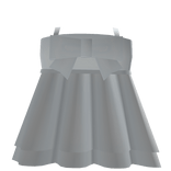 Cute Mini Dress with Bow Tie (Blue)