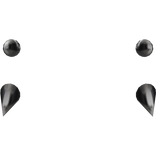 cute mini fang piercings 1.0