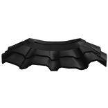 cute mini ruffled flowy skirt black