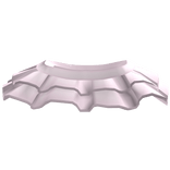 cute mini ruffled flowy skirt pastel pink