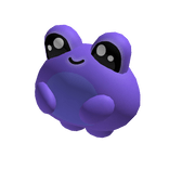 Cute Mini Violet Frog Suit