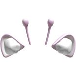 cute moe alien kawaii anime kitty pastel pink