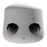 cute moe happy big eyes face