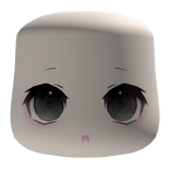 cute moe happy big eyes face