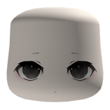 cute moe kawaii anime surprised sad face