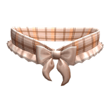 cute mori kei plaid ruffled collar