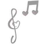 Cute Music Note Effect (Pink)