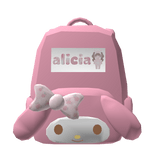 cute my melody alicia backpack w sonny angel charm