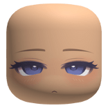 Cute Neutral Pretty Face With Blue  Eyes - Light