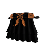 ♡ cute orange halloween bat dress