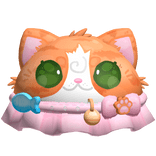 Cute Orange Kitty Hat