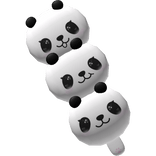 ♡ Cute Panda Stacked Mochi Snack 