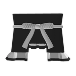 cute parted ruffled mini dress in black