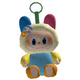 Cute Pastel Bunny Labubu Plushie Keychain