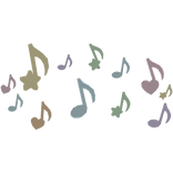 cute pastel decora music sprinkles