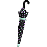 ♡ cute pastel goth emo polka dot waist umbrella 