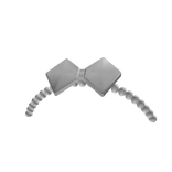 Cute Pearl Headband With White Bow