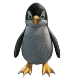 Cute Penguin Left Shoulder Pet 