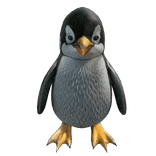 Cute Penguin Right Shoulder Pet 