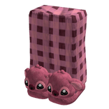 Cute Pink Alien Slippers w Pjs Pants