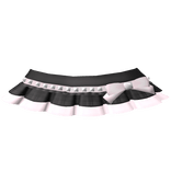 cute pink and black skirt