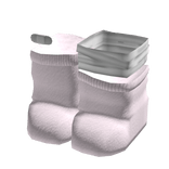 Cute Pink Bandaged Socks