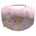 cute pink bib 3.0 🍼