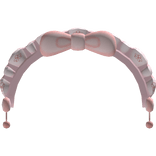 Cute pink bonnett headdress