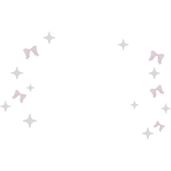 Cute pink bow face aura 