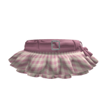 Cute Pink Bow Mini Skirt