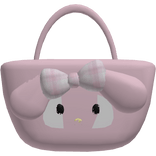 ୨♡Cute pink bunny bag with bow♡୧