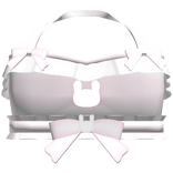 Cute Pink Bunny Bow Halter Top