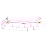 ♡ ꒰ Cute Pink Chrismtas Skirt W Gold Bells