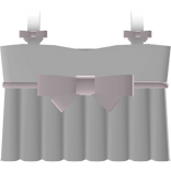 ୨୧ ꒱ cute pink dress with white ribbon