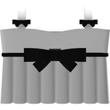 ୨୧ ꒱ cute pink dress with white ribbon