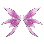 [⌛] Cute Pink Fairy Wings