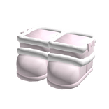 ♡ : cute pink fur winter boots