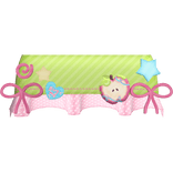 Cute Pink Green Igari Mori Kei Apple Skirt