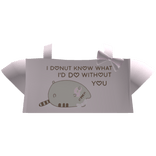 ♡ cute pink i donut know pusheen kitty