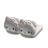 ☆ Cute Pink Kawaii Pusheen Hello Kitty slippers